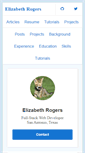 Mobile Screenshot of elizabeth-rogers.com